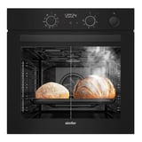 Simfer 8244 0+10 Fonk. Steam Master Ankastre Fırın Siyah Dijital + 2320 Siyah 23 LT Mikrodalga Fırın