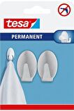 PERMANENT Askı Metal Oval 2 adet X 3 Paket (Toplam 6 askı)