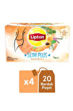 Lipton Lıpton Form Plus Kayısılı 20'li Bardak Poset Cay X 4 Adet