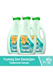 Yumoş Hassas Giysiler Tüylenme Karşıtı Sıvı Çamaşır Deterjanı 3 x 2520 ML