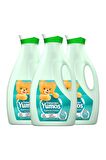 Yumoş Hassas Giysiler Tüylenme Karşıtı Sıvı Çamaşır Deterjanı 3 x 2520 ML