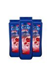 Clear Men Kepeğe Karşı Etkili Şampuan Hızlı Stil 2si 1 Arada 3 x 350 ML