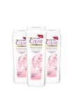 Women Kepeğe Karşı Etkili Şampuan Yumuşak Parlak Kiraz Çiçeği Esansı & Keratin 350 ml X3 Adet