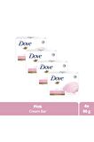 Beauty Cream Bar Katı Güzellik Sabunu Pink Nemlendirici Etkili 90 G X4 Adet