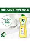 Cif Krem Yüzey Temizleyici Limon Kokulu Klor Boya Fosfat Paraben Içermez 750 ml 4 Adet