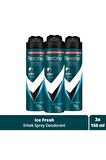 Rexona Men Invisible Ice Fresh Anti-Perspirant Deodorant 3 x 150 ML