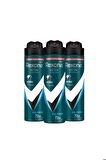 Rexona Men Invisible Ice Fresh Anti-Perspirant Deodorant 3 x 150 ML