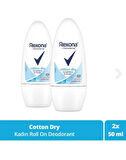 Rexona Deodorant Roll On Cotton 50 Ml 2 Adet