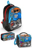 Coral High Grafiti Ayıcık Desenli 3’lü Okul Çanta Seti SET0133250