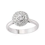 Gümüş Zirkon Taşlı Kadın Yüzük