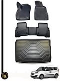 OPEL COMBO D 2012-2018 HAVUZLU PASPAS+BAGAJ HAVUZU İKİLİ SET 