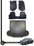 FİAT EGEA SEDAN 2015+ HAVUZLU PASPAS+BAGAJ HAVUZU İKİLİ SET 