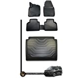 Toyota Proace City 3D Havuzlu Paspas + Bagaj Havuzu Ikili Set