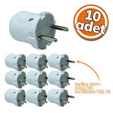 Far Fiş Topraksız Erkek Mimoza 10'lu Set