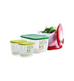 Tupperware Salata Kurutucusu Ve Sera Set