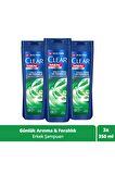 Clear Men Kepeğe Karşı Etkili Şampuan Günlük Arınma Ve Ferahlık 350 Ml X3 Adet