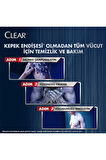 Clear Men 3 in 1 Arındırıcı 350 ml 3 Adet Kepek Şampuanı ve Duş Jeli