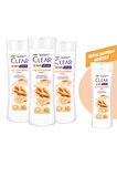 Clear Women Zencefil Özlü Kepeğe Karşı Etkili Şampuan 3 x 350 ml