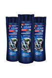 Clear Men Kepeğe Karşı Etkili Şampuan Yoğun Arındırıcı 350 ml x3