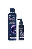 Clear Men Scalp Pro Güçlendirici Şampuan ve Güçlendirici Serum Saç Dökülmesine Kepeğe Karşı Etkili
