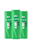 Elidor Saç Bakım Şampuanı Sağlıklı Uzayan Saçlar 400 ml x3