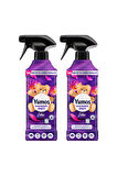 Yumoş Yumoş Ev veTekstil Spreyi Lotus Yıkanması Zor Eşyalar İçin 450 ml x2