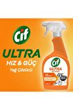 Cif Ultra Hız & Güç Yağ Çözücü Sprey 1000 ml Leke ve Kir Çıkarıcı x2 + Kireç Sökücü Sprey 1000 ml x2