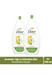 Dove Nemlendirici Duş Jeli Avokado Yağı ve Kalendula Özü 450 ml x2