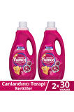 Yumoş Sıvı Bakım Deterjanı Canlandırıcı Terapi Renkliler 30 Yıkama 1500ml x2