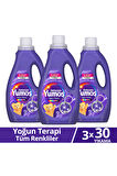 Yumoş Sıvı Bakım Deterjanı Yoğun Terapi Tüm Renkliler 30 Yıkama 1500ml x3