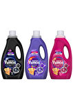 Yumoş Sıvı Deterjan Renkliler 1500 ml x1  Siyahlar 1500 ml  x1 Yoğun Terapi Tüm Renkliler 1500 ml x1