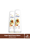 Dove Saç Kremi Onarıcı Bakım Argan Yağı 350 ml x2