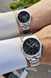 Casio CSISTE54 Rakamları ve Kordonu Gümüş Renk Hediye Paketli Sevgili Çift Kol Saati