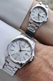 Casio CSISTE82 Gümüş Renk Hediye Paketli Sevgili Çift Kol Saati