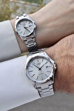 Casio CSISTE82 Gümüş Renk Hediye Paketli Sevgili Çift Kol Saati