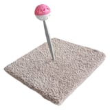 Yaylı Toplu Hacıyatmaz Kedi Aktivite Oyuncağı 16-20 cm Bej - SF-HCYTMZ-BJ