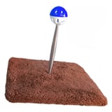 Yaylı Toplu Hacıyatmaz Kedi Aktivite Oyuncağı 16-20 cm Kahverengi - SF-HCYTMZ-KHV