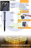 Technojet 100 Led 12m Solar Led Sarı Işık Güneş Enerjili Bahçe Teras Balkon Ağaç Lambası Aydınlatma