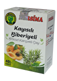 Kayısı Biberiyeli Bitkisel Karışımlı Çay 40 'lı Süzen Poşet