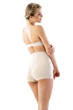 Kadın Hamile Toparlayıcı Pantolon Double Boxer Lohusa Korse Beyaz