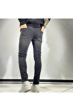 Likralı Slim Fit Erkek Jean Pantolon