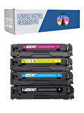 Safir Toner Hp 415A-W2030A LaserJet Enterprise M455dn CMYK 1 Set  Çipli  Muadil Toner