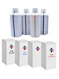 Safir Toner Epson  L1300  1 Litre Cmyk Muadil Mürekkep Seti