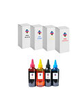 Safir Toner Canon Pg-510 - Cl-511 100 ML Muadil Mürekkep Seti 