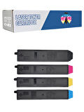 Safir Toner Kyocera FS-C8025MFP TK-895  CMYK 1 Set Muadil Toner