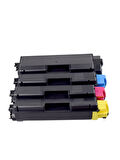 Safir Toner Kyocera ECOSYS M6030cdn TK-5140 CMYK 1 Set   Muadil Toner