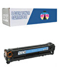 Safir Toner Hp 125A-CB541A Laserjet CP1215 - CP1217 Mavi 1.400 Syf Muadil Toner