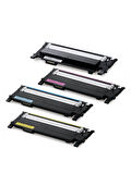Safir Toner Samsung CLT-K406S CLX-3305 CMYK 1 Set  Muadil Toner