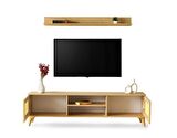 Safir Raflı Dolaplı Tv Ünitesi 180cm
