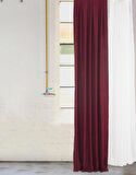 Massarelli Fon Perde Bordo Pilesiz